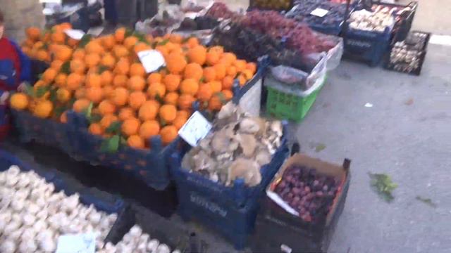 Аланья Рынок в Оба 18 марта понедельник Часть 2 Цены на овощи фрукты в Турции