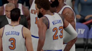 NBA 2K16 (PS4) - Knicks vs Heat Gameplay