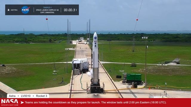 Astra Launch of TROPICS-1 for NASA смотреть онлайн
