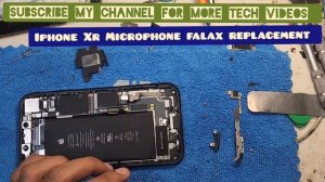 how to fix iPhone XR Mic   (charging port) Solution | 2022