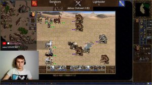 (25.04) Герои меча и магии 3 - ТУРНИР LightOutcast. Бой против Pivozavr9000. Счет 1:1