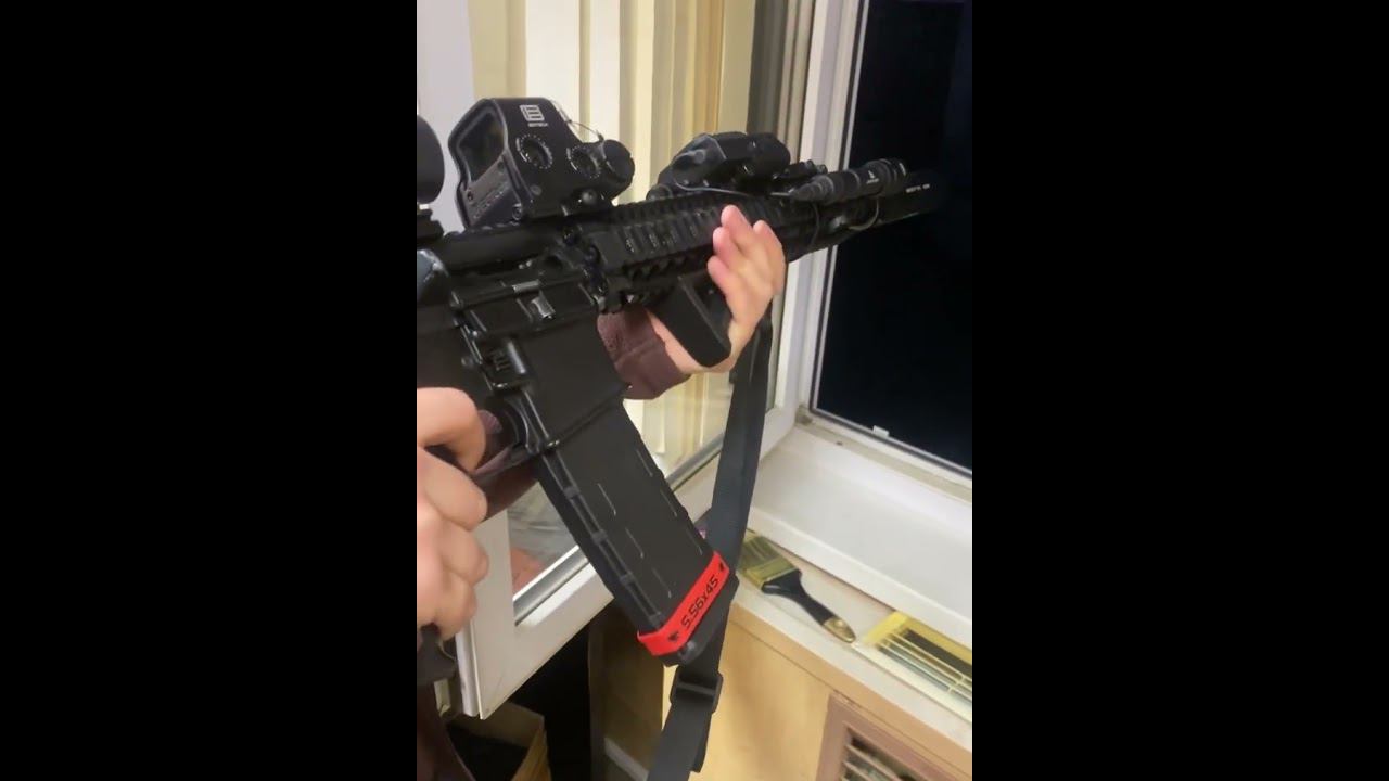 Проект М4 работающий только на сжатом воздухе AIRSOFT смотреть онлайн