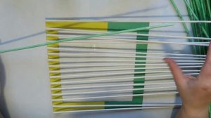 Рамка для фото из газетных трубочек. 1 часть