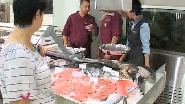 открытие супермаркета "Перекресток" в ТЦ "Оранж" смотреть онлайн