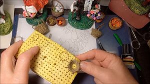 Гусь пасхальный часть 7. Корзинка.  Четыре способа изготовления корзинки для ватной игрушки.