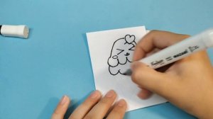 Как сделать Кавайные рисунки блокнотики своими руками DIY