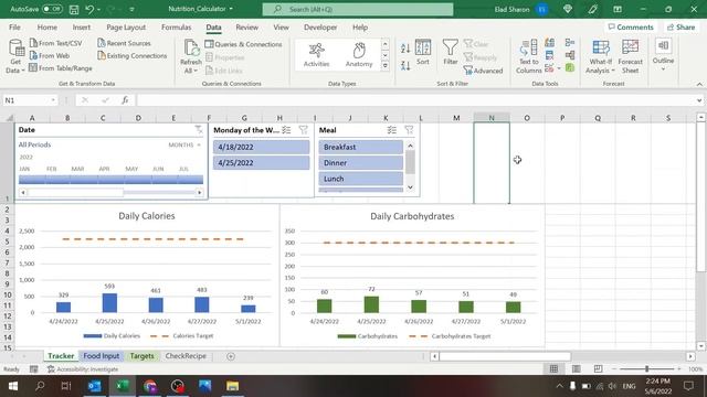 How to create a Nutrition Calculator in Excel (2022) смотреть онлайн