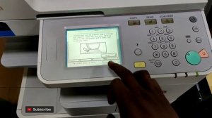 how to scan to usb & print from usb in canon ir 2520, 2525 , 2530,2545