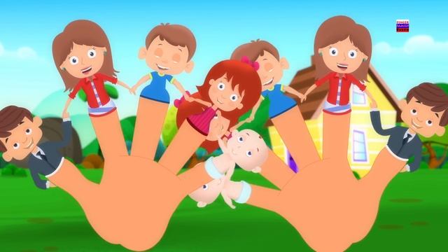 Палец семьи | Детские рифмы | Фингерные рифмы | Family Rhyme| Song For Babies | Finger Family смотреть онлайн