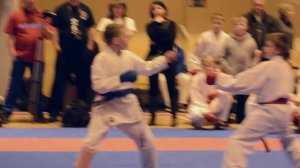 Открытый Кубок Вологодской области по каратэ WKF. Часть 1.