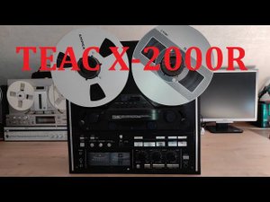 TEAC X-2000R В Японии тоже магнитофоны роняют, и не бит и не крашен. Ремонт для Новосибирска @1