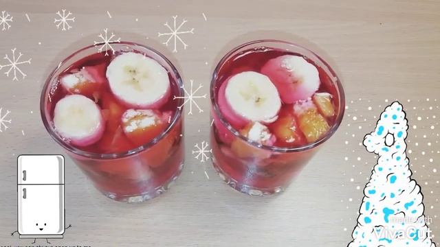 Готовим желе с фруктами/Желе не застыло/#Stayhome and cook #With me смотреть онлайн