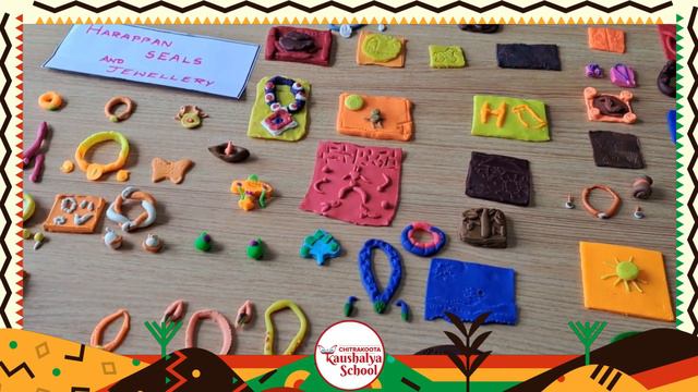 Harappan jewellery through clay dough crafts