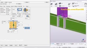 Tekla Structures Tutorial 29 How to Create U S Base Plate Connection 71