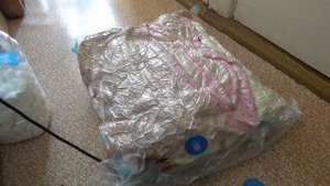 Вакуумный пакет для вещей и одежды