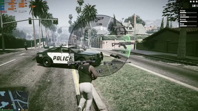 GTA V - i7 4790 + RX550 4GB. 900p setting ( Normal - High - Very high ) смотреть онлайн