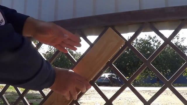 Как сделать красивый забор своими руками смотреть онлайн