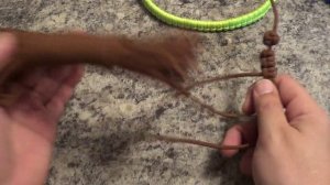 Простой браслет из паракорда