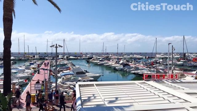 Marbella ?? Promenade [ 4K ] Walking Tour смотреть онлайн