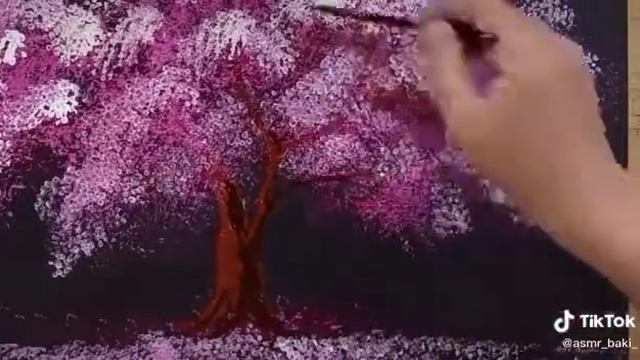 Как нарисовать очень красивое дерево