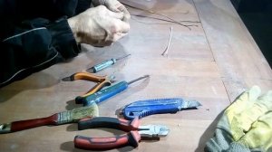 Как сделать электрический нож для резки пенопласта.