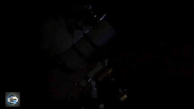 saturn through homemade reflector telescope