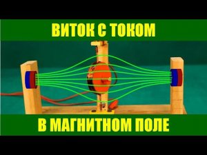 Виток с током в магнитном поле