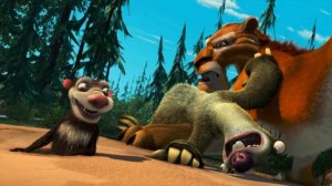 Апоссумы издеваются над Сидом и Диего | Ледниковый период 2 Глобальное потепление