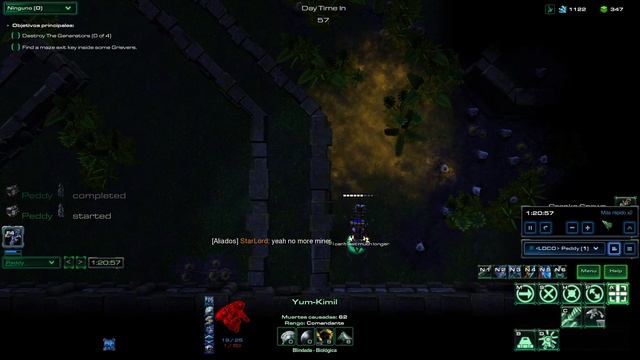 StarCraft II Maze runner map смотреть онлайн