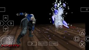 как сделать фаталити за саб зиро в Mortal kombat Unchained на psp