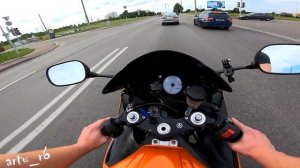 Yamaha r6 | Ямаха р6 | Мой первый выезд в город