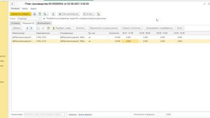 Подсистема "Планирования" в 1С ERP часть 2