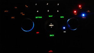 Пересвет салона. Nissan Primera P12. Рестайл.