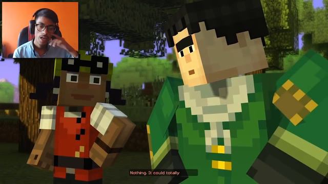 I Became A Hero In Minecraft | Minecraft Story Mode #1 смотреть онлайн