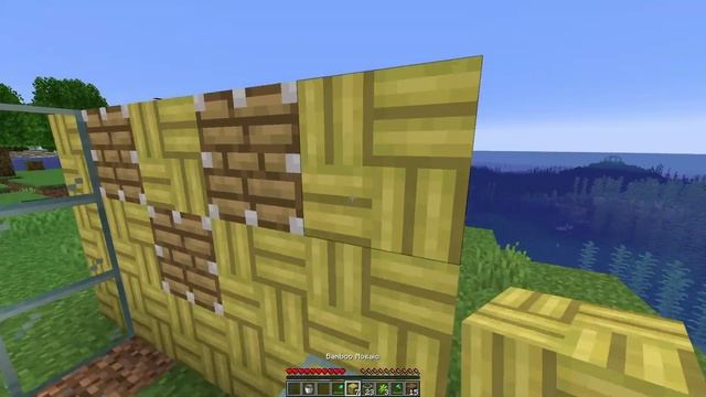 Easy Minecraft Sugar Cane Farm No Observers so NO NETHER!