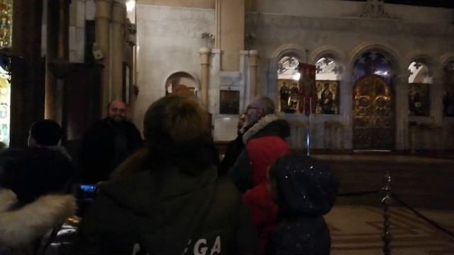 Грузинское песнопение в Цминда Самеба