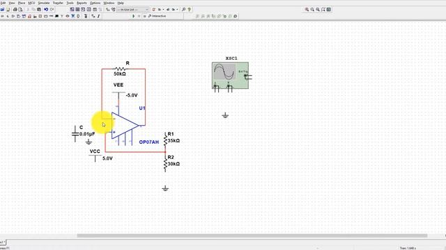 Multivibrator Designing and Simulation in Multisim using Opamp