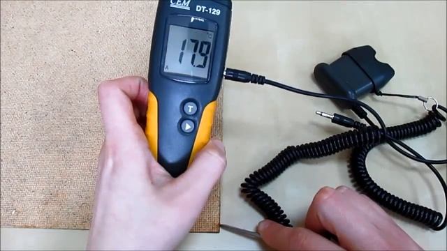 Влагомер CEM DT-129 для измерения влажности древесины, бумаги, пластика и раствора бетона смотреть онлайн