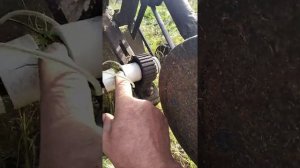 мульчер на вал траву. больше не наматывает