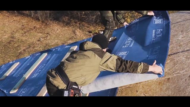 Кровельные работы в Липецке.Мансардная кровля на фамильной усадьбе. смотреть онлайн