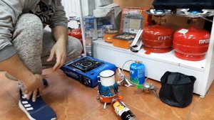 Обзор портативных газовых плит и примусов.На чем приготовить себе ужин на рыбалке.