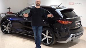 Тюнинг Infiniti QX70 (FX2) обвес DRACO Wide Body