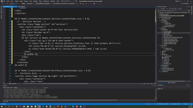 Adding Dynamic Content to the Orchard Core Theme смотреть онлайн