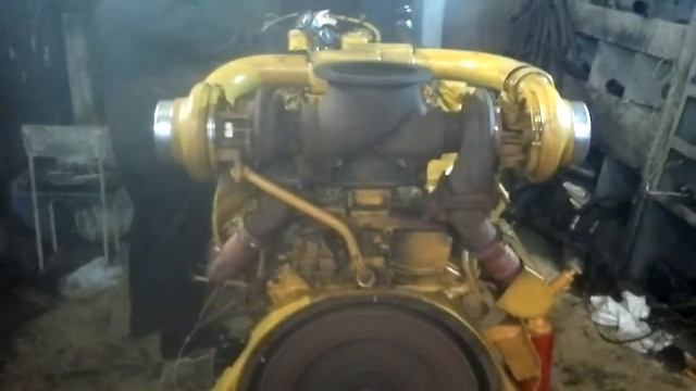 Запуск ДВС CATERPILLAR 3412 (CAT 3412) ООО ТЕОДОЛИТ