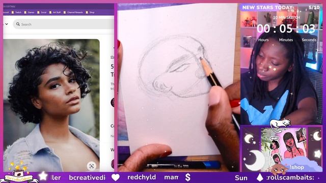 10 Minute Traditional Sketch Challenge - Week 5