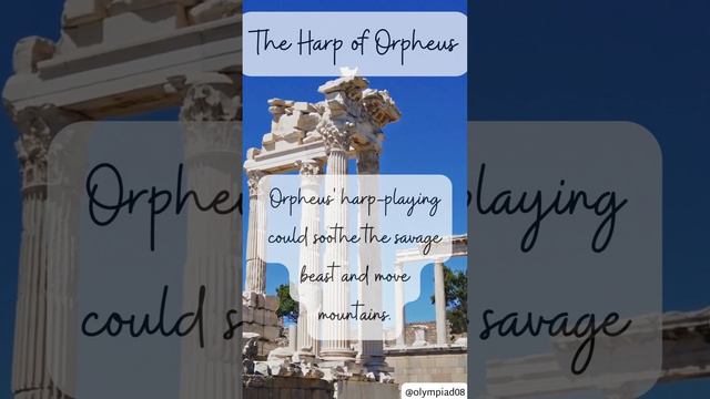 the harp of orpheus