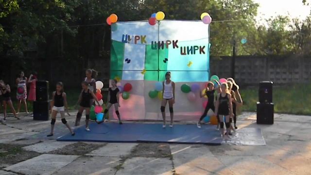 ОРК "Клен" - 2 смена 2014 - Гимнастическая зарисовка "Обитель зла" смотреть онлайн