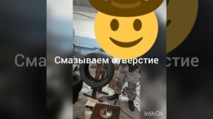 Ошиповка зимних шин! Своими руками с пневмопистолетом!