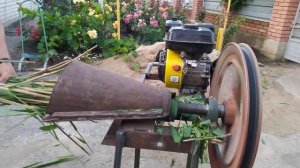 САДОВЫЙ ИЗМЕЛЬЧИТЕЛЬ/СВОИМИ РУКАМИ/ИЗМЕЛЬЧИТЕЛЬ ДЛЯ КАМЫША