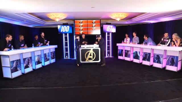 Avengers: Infinity War Cast Play Family Feud